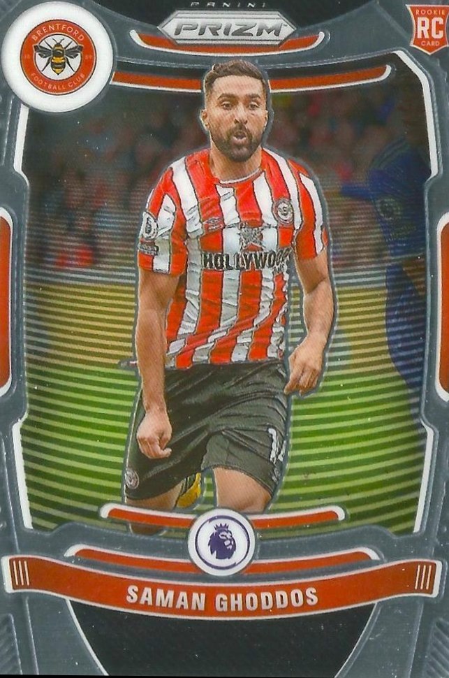 Saman Ghoddos 2021 Panini Prizm Premier League 148