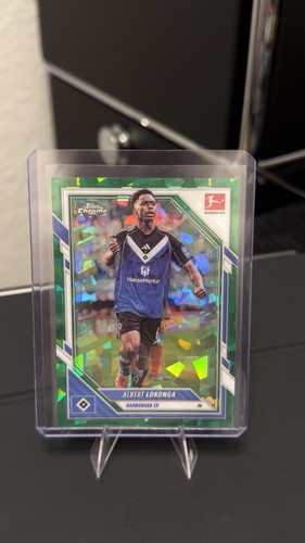 Sambi Lokonga 2025 Topps Sapphire Green /99