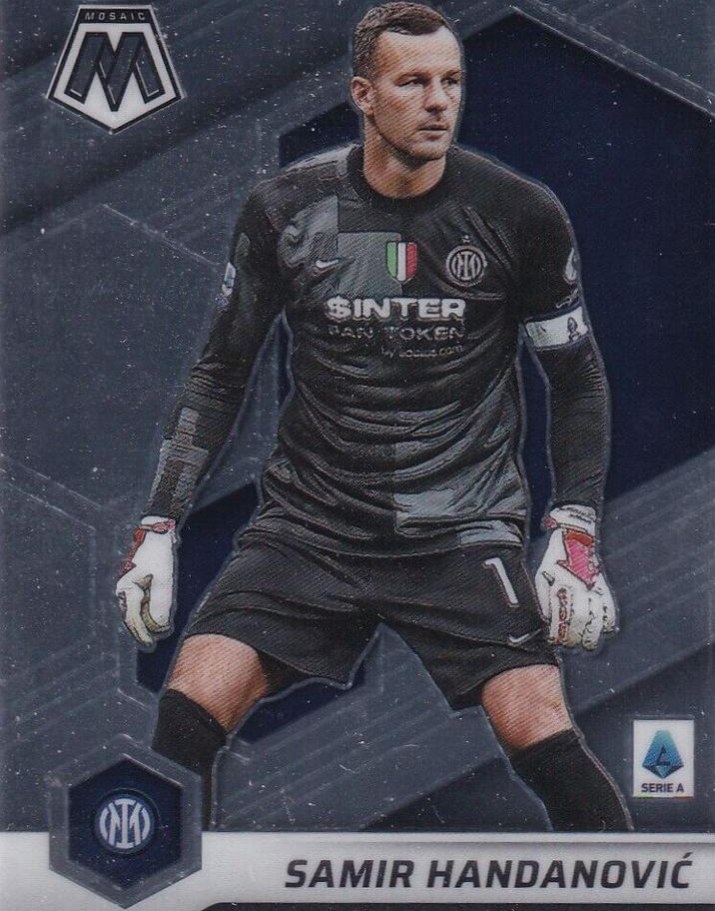 Samir Handanovic 2021 Panini Mosaic Serie A