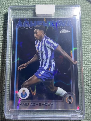 Samu Aghehowa 2024 Topps Chrome Black Lava Refractor /10