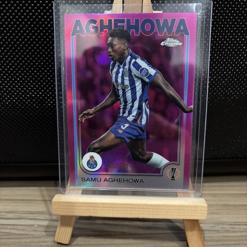Samu Aghehowa 2025 Topps Chrome Purple Refractor /250