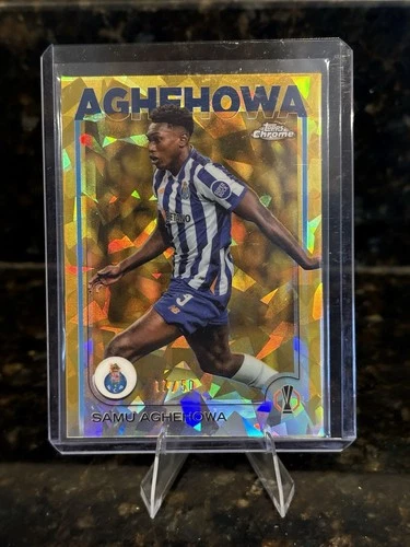 Samu Aghehowa 2024 Topps Chrome Sapphire Gold /50