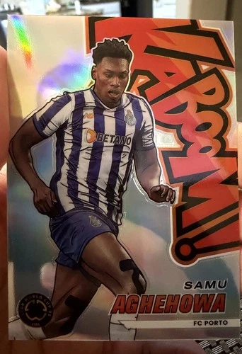 Samu Aghehowa 2024 Topps Chrome UEFA Club Competitions