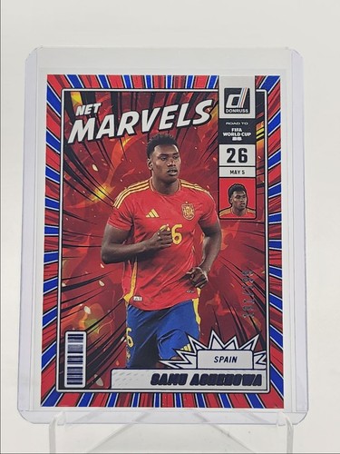 Samu Aghehowa 2025 Panini Donruss Copa Mundial Red /199