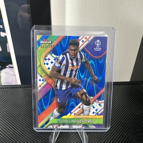 Samu Aghehowa 2024 Topps Finest Blue RayWave /150