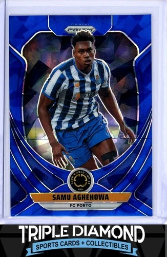 Samu Aghehowa 2025 Panini Prizm Blue Ice Prizm /175