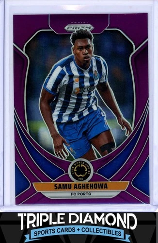 Samu Aghehowa 2025 Panini Prizm Club World Cup Purple Prizm /125