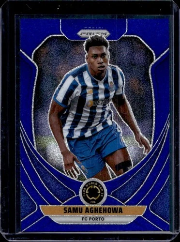 Samu Aghehowa 2025 Panini Prizm FIFA Club World Cup Blue Glitter /149