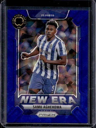 Samu Aghehowa 2025 Panini Prizm FIFA Club World Cup Blue Ice /99
