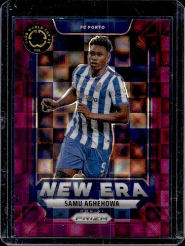 Samu Aghehowa 2025 Panini Prizm FIFA Club World Cup Purple Pandora /49