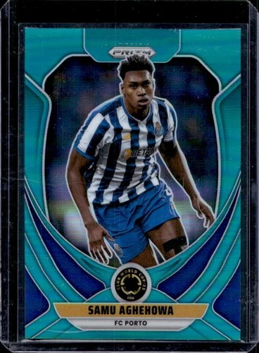 Samu Aghehowa 2025 Panini Prizm FIFA Club World Cup Teal /99