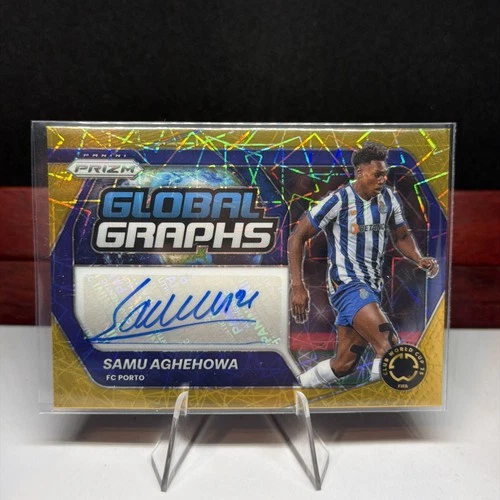 Samu Aghehowa 2025 Panini Prizm FIFA Gold /10