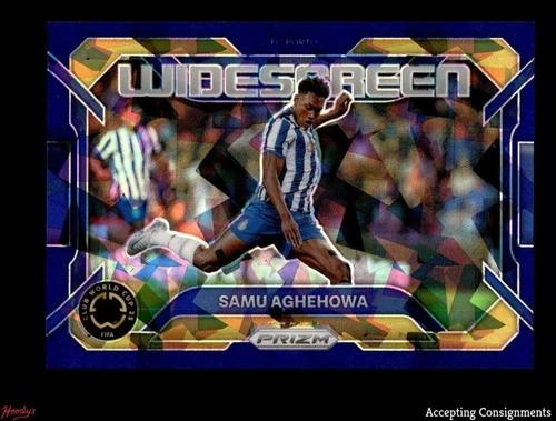 Samu Aghehowa 2025 Panini Prizm FIFA World Cup Blue Ice /99