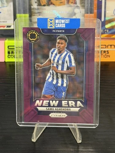 Samu Aghehowa 2025 Panini Prizm Purple Pandora /45