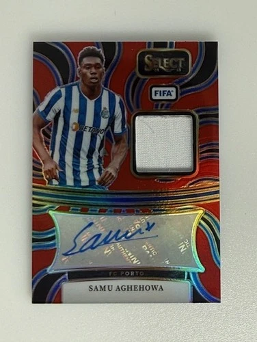 Samu Aghehowa 2024 Panini Select FIFA Red Swatch