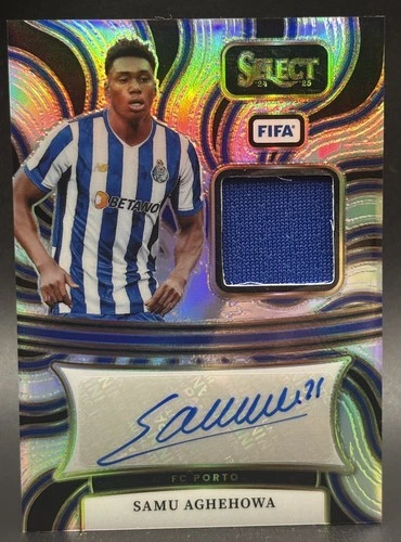 Samu Aghehowa 2024 Panini Select Silver Prizm
