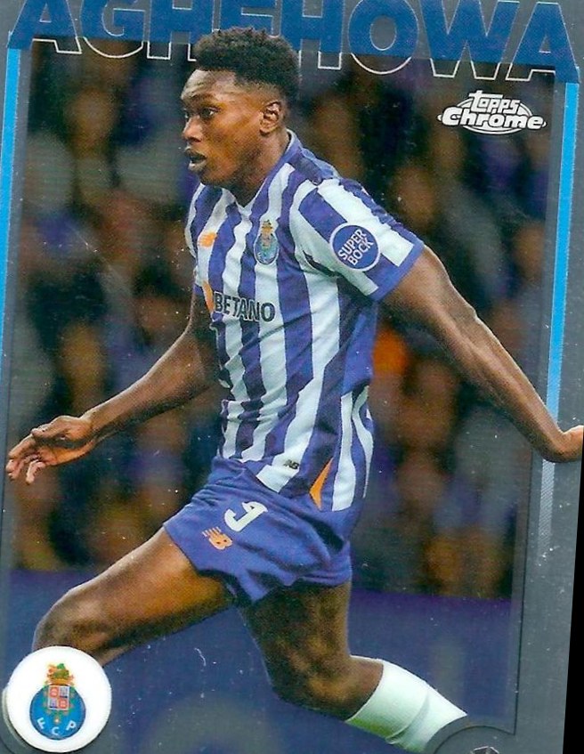 Samu Aghehowa 2024 Topps Chrome UEFA Club Competitions