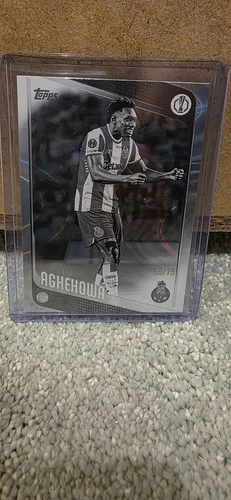Samu Aghehowa 2025 Topps UEFA Champions League Black & White /75