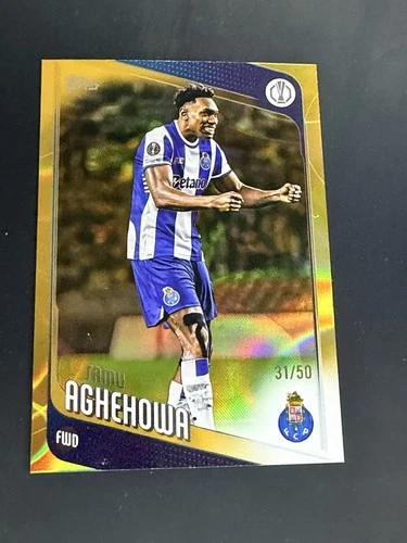 Samu Aghehowa 2025 Topps UEFA Club Competitions /50