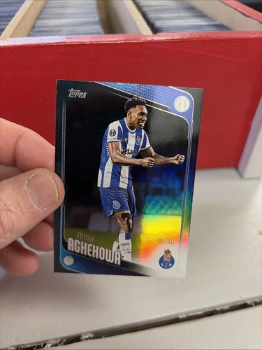 Samu Aghehowa 2025 Topps UEFA Club Competitions Black /10