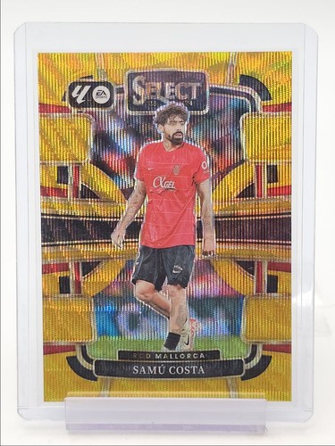 Samu Costa 2023 Panini Select Gold Wave Prizm /10