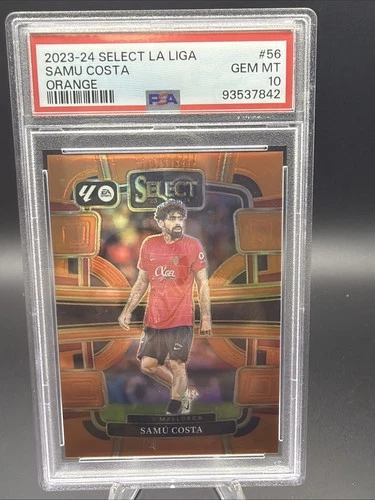 Samu Costa 2023 Panini Select Orange Prizm /49