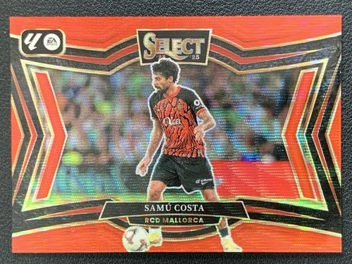 Samu Costa 2024 Panini Select Red Wave Prizm /59