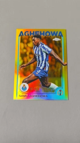 Samu Omorodion Aghehowa 2024 Topps Chrome Gold /50