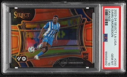 Samu Omorodion 2023 Panini Select Orange Prizm /49