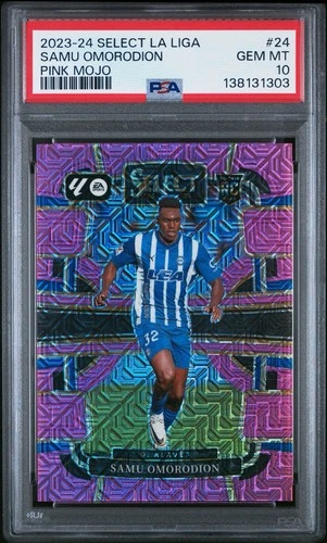 Samu Omorodion 2023 Panini Select Pink Mojo /115