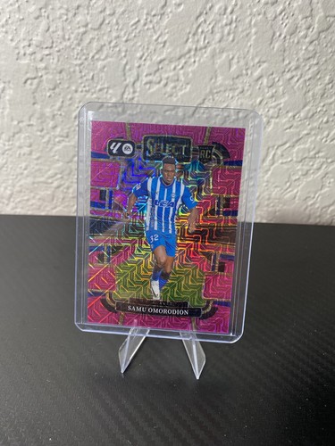 Samu Omorodion 2023 Panini Select Pink Mojo Prizm /115