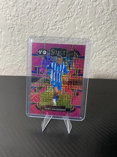Samu Omorodion 2024 Panini Select Pink Mojo Prizm /115