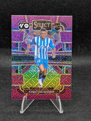 Samu Omorodion 2023 Panini Select Purple Mojo Prizm