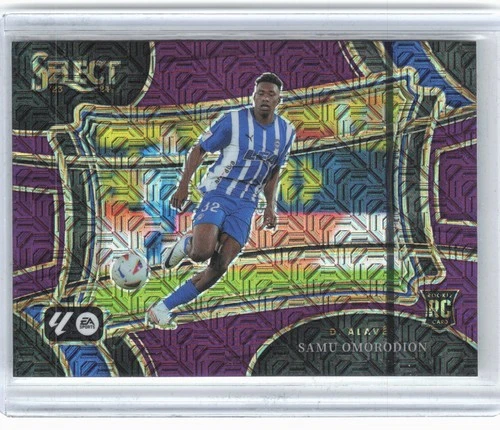 Samu Omorodion 2023 Panini Seleziona La Liga Viola Mojo