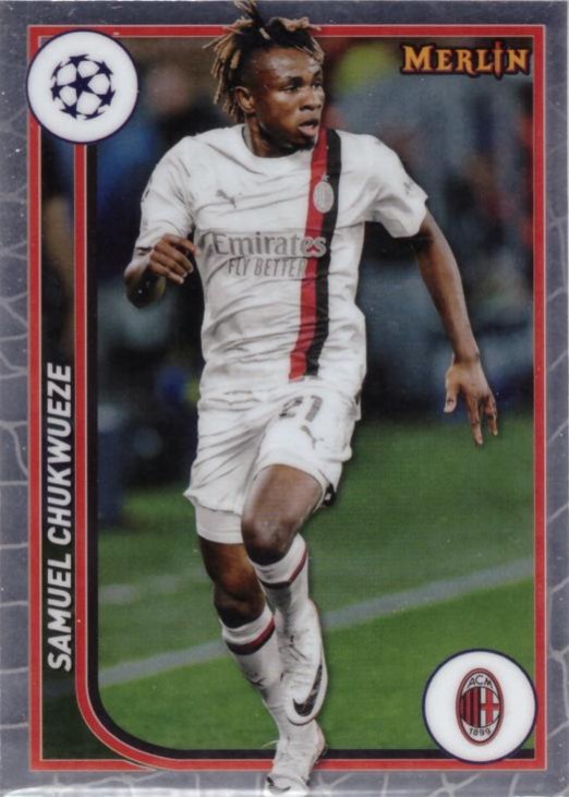 Samuel Chukwueze 2023 Topps Merlin UEFA Club Competitions