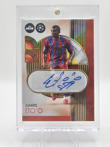 Samuel Eto'o 2025 Topps Deco /25