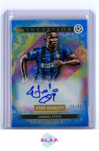 Samuel Eto'o 2024 Topps Inception 38/49