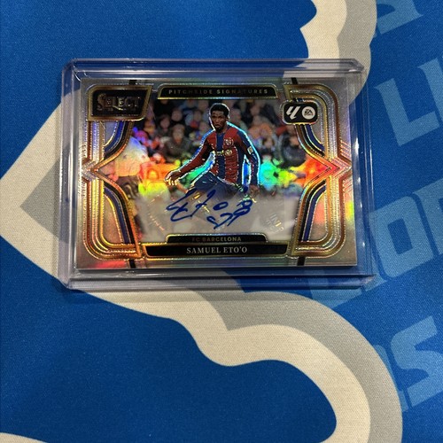 Samuel Eto'o 2025 Panini Select Silver