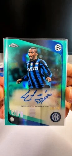Samuel Eto'o 2025 Topps Chrome UCC /199