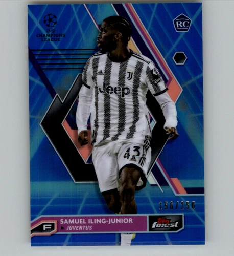 Samuel Iling-Junior 2023 Topps Finest Blue & Aqua Vapor /250