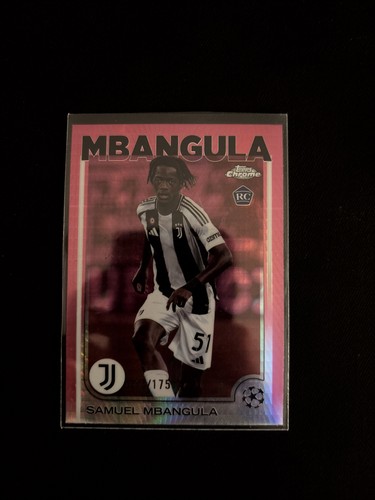 Samuel Mbangula 2024 Topps Chrome /175