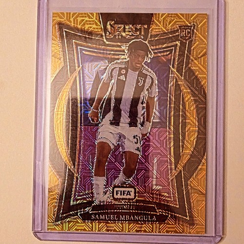 Samuel Mbangula 2024 Panini Select FIFA Gold /10