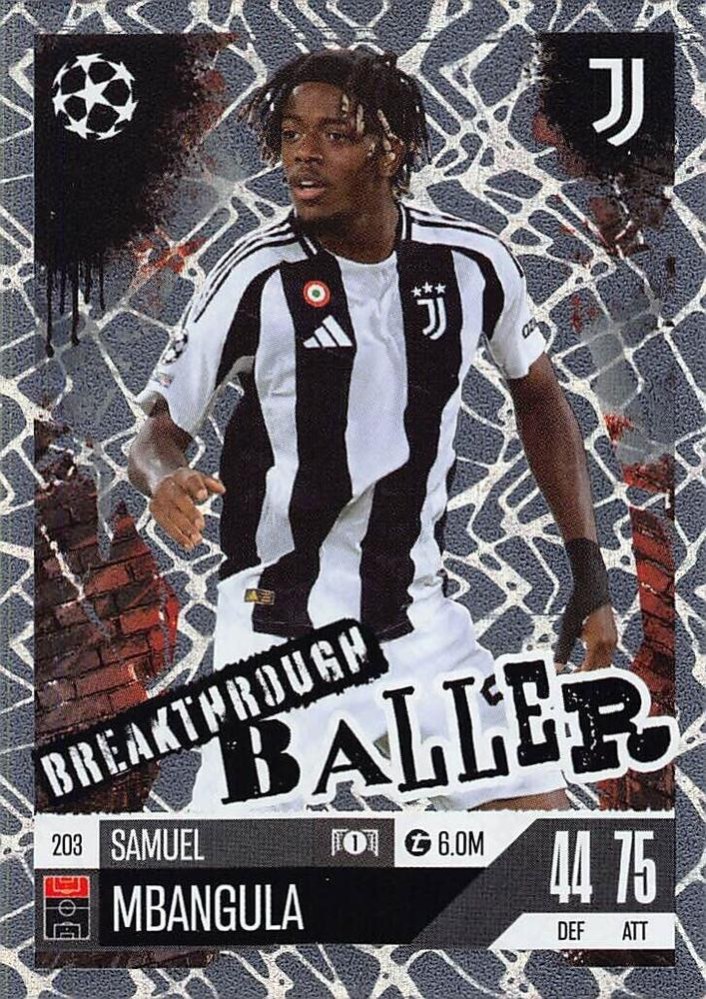 Samuel Mbangula 2024 Topps Match Attax UEFA Club Competitions Extra