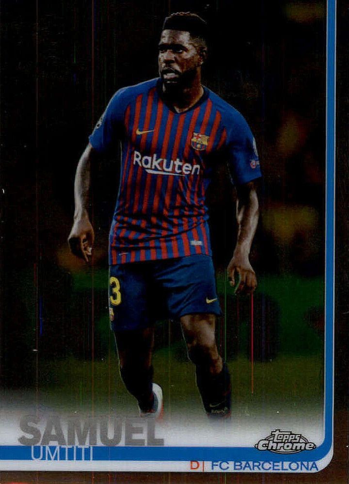 Samuel Umtiti 2018 Topps Chrome UCC 69