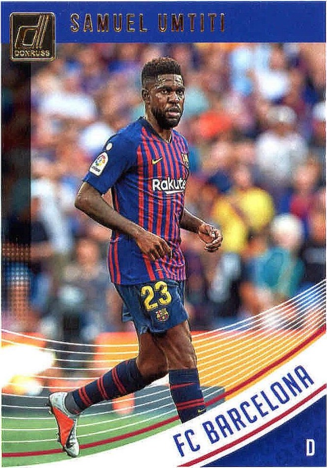 Samuel Umtiti 2018 Panini Donruss Soccer 6