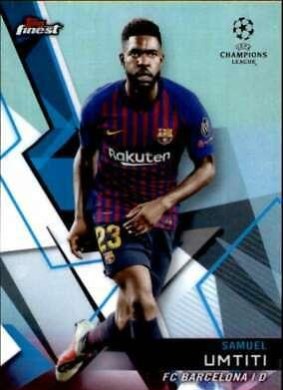 Samuel Umtiti 2018 Topps Finest UEFA 105