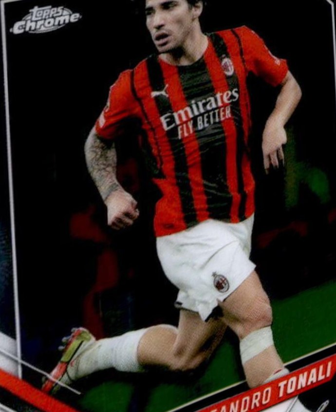 Sandro Tonali 2021 Topps Chrome UCC 147
