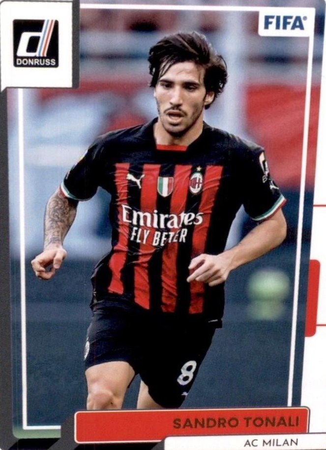 Sandro Tonali 2022 Panini Donruss Soccer 2