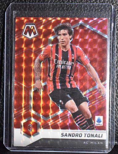 Sandro Tonali 2021 Panini Mosaic Red Prizm