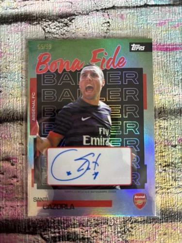 Santi Cazorla 2025 Topps Arsenal Team Set /99